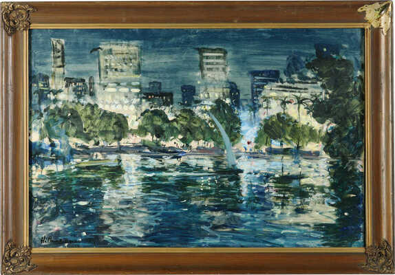 Ромадин Николай Михайлович. Ночь в Каире 